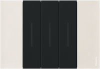 BTicino, Living Now, Цвет: Черный/Белый