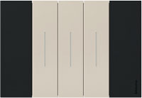 BTicino, Living Now, Цвет: Песочный/Чёрный