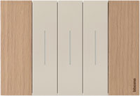 BTicino, Living Now, Цвет: Песочный/Дуб