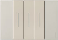 BTicino, Living Now, Цвет: Песочный/Лёд