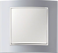 Berker B.3, Цвет: Алюминий/полярная белизна