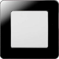 Berker Q.7, Черный антрацитовый/Полярная белизна