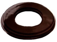 Ручка Bironi, серия Lizetta, Керамика, Цвет: Коричневый