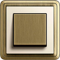 GIRA, ClassiX, Цвет: Бронза/Кремовый