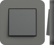 Gira, E3, Цвет: Темно-серый матовый / Основание антрацит