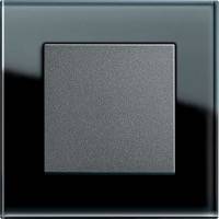 GIRA, Esprit, Цвет: Черное стекло / Антрацит