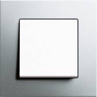 GIRA, Esprit, Цвет: Алюминий / Белый матовый