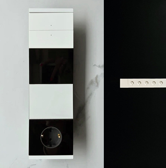 Розетка и выключатели IEK Fortepiano