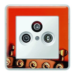 Merten, M-Creativ, Рамка и накладка System M