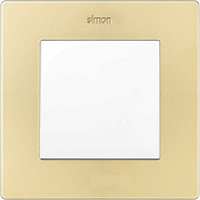 Simon 24 Harmonie, Цвет: Золото матовое/Белый