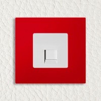 Компьютерная розетка Simon 27 play, Цвет: Красный