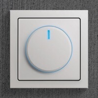 Диммер ABB, Future Linear, Цвет: Белый бархат