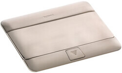 Legrand, DLP IP 40, Выдвижной розеточный блок, нержавеющая сталь