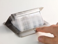 Legrand, DLP IP 40, Выдвижной розеточный блок, нержавеющая сталь