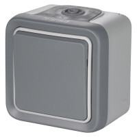 Legrand, Plexo IP55, Накладной монтаж, Цвет: Серый