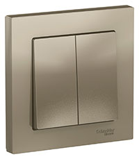 Schneider Electric, Atlas Design, Цвет: Шампань