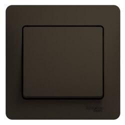 Schneider Electric, Glossa, Цвет: Шоколад