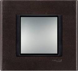 Schneider Electric, Unica Class, Цвет: Темная кожа