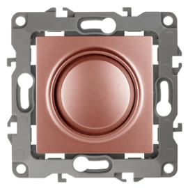 Светорегулятор (диммер) 15-400 Вт, для LED 5-300 ВА
Эра 12,  поворотно-нажимной,  лампы накаливания и галогенные 220В (R),  лампы с индукционным (обмоточным) трансформ.(L),  лампы с электронным (емкостным) трансформ.(C),  диммируемые лампы LED 220В (LEDi тип L),  диммируемые лампы LED 220В (LEDi тип C),   цвет - медь,  пластмасса,  Б0019364,  12-4101-14,  ЭРА
 - PULSAL.RU