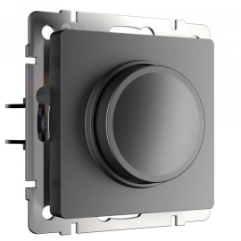 Светорегулятор (диммер) 600 Вт/ВА, для LED 200 Вт/ВА
Alumax,  Split,  Slab,  Senso,  Baguette,  Acrylic,  Platinum,  Elite,  Snabb,  Stream,  Flock,  Stark,  Fiore,  Favorit,  Diamant,  Aluminium,  Antik,  Metallic,  поворотно-нажимной,  лампы накаливания и галогенные 220В (R),  лампы с электронным (емкостным) трансформ.(C),  диммируемые лампы LED 220В (LEDi тип C),   цвет - графит матовый,  пластмасса,  W1142064,  a069591,  Werkel
 - PULSAL.RU