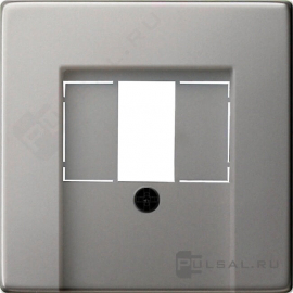 Накладка
E2,  USB type-A 5V,  двойная,   цвет - нержавеющая сталь,  металл,  0276600,  0276 600,  Gira
 - PULSAL.RU