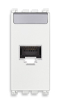 Розетка компьютерная RJ45 Cat.5e (UTP)
Arke,  одинарная,   цвет - белый,  пластмасса,  19339.11.B VIM,  19339.11.B,  Vimar
 - PULSAL.RU