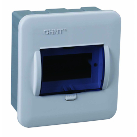 Бокс, встраиваемый, IP 30,  модулей - 8, пластмасса,  цвет - белый, 216040 Chint, CHINT - PULSAL.RU