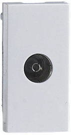 Розетка одиночная TV
Лючки DDSB,  Лючки DFB,  телевизионная (TV),  одинарная,   цвет - белый,  пластмасса,  DECF15W,  Donel
 - PULSAL.RU