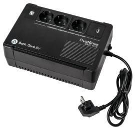 Источник бесперебойного питания 800 ВА,  Back-Save BV (BVSE),   мощность -  800 ВА/ 480 Вт,  USB зарядка,   цвет -  черный,  BVSE800RS,  Systeme Electric - PULSAL.RU