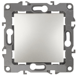 Кнопка Н.О. 
Эра 12,  одноклавишный,   цвет - перламутр,  пластмасса,  Б0047839,  12-1111-15,  ЭРА
 - PULSAL.RU