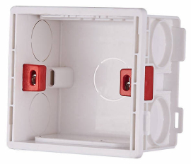 Монтажная коробка квадратная китайско-британского стандарта (86х84х50мм)
Aqara smart home,  для сплошных стен,  A01-86,  А01-86,  Aqara
 - PULSAL.RU