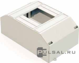 Корпус ЩРН-П-2/4, ЩРН-П, навесной, IP 41,  модулей - 4, пластмасса,  цвет - белый, 31031DEK, Dekraft - PULSAL.RU