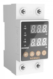 Реле напряжения 1P+N Модульное и клеммы, 1НО, 63А, 220В AC, W932P63R, Werkel - PULSAL.RU Реле напряжения 1P+N Модульное и клеммы, 1НО, 63А, 220В AC, W932P63R, Werkel - PULSAL.RU
