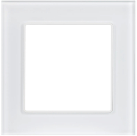 Рамка
GLARE,  1 пост,   цвет - белое стекло,  вертикальная,  горизонтальная,  стекло,  043786 ARL,  043786,  Аrlight
 - PULSAL.RU