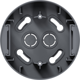 Корпус для накладного монтажа с комплектом аксессуаров
A07 NATURAL ROUND,   цвет - сталь дымчатая,  пластмасса,  DERN98137,  Donel
 - PULSAL.RU