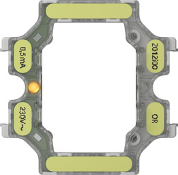 Светодиодный элемент подсветки 220В, T2, 0,5 мА
Studio,  Standard 55,  E2,  E3,  Event,  Esprit,  F100,   цвет - оранжевый,  3792012,  3792 012,  Gira
 - PULSAL.RU