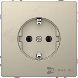 Розетка
D-Life,  без шторок,  с заземлением,  одинарная,  безвинтовые клеммы,   цвет - сахара,  пластмасса,  MTN2301-6033,  MEG2301-6033,  Merten
 - PULSAL.RU
