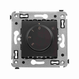 Поворотный выключатель для вентилятора (4-х позиционный)
Avanti,   цвет - черный матовый,  пластмасса,  4412173DKC,  DKC_4412173,  DKC
 - PULSAL.RU