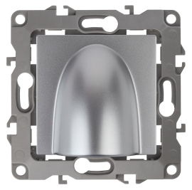 Вывод кабельный
Elegance,   цвет - алюминий,  пластмасса,  Б0051067,  14-6003-03,  ЭРА
 - PULSAL.RU