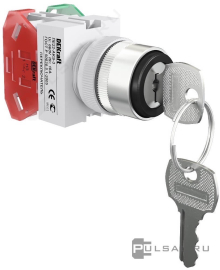 Перекл.3 пол. прав. и лев. без фикс. I-O-II ключ.2Н 25144DEK, Dekraft - PULSAL.RU