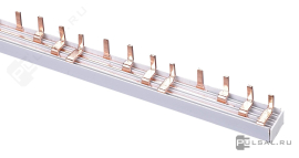 Шина соединительная типа PIN (штырь) 4P до 75А ЩРН,  ЩРН-П,  ЩРВ,  ЩРВ-П,  ЩЭ,  ЩРУН,  ЩРУВ,  ЩРНМ,  ЩМП, 32033DEK, Dekraft - PULSAL.RU