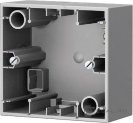 Коробка для наружного монтажа
K.5,   цвет - нержавеющая сталь,  пластмасса,  10417004,  1041 70 04,  Berker
 - PULSAL.RU