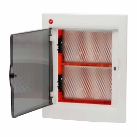 Мультимедийный щит (бокс) RAM base, RAM base, встраиваемый, IP 41,  модулей - 36, пластмасса,  цвет - белый, RB36B4NWD, DKC - PULSAL.RU