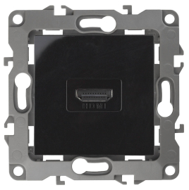 Розетка HDMI
Эра 12,   цвет - черный,  пластмасса,  Б0027486,  12-3114-06,  ЭРА
 - PULSAL.RU