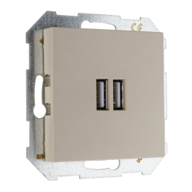 Розетка USB type-A+А, 3,4А
Epsilon,  Retro Liregus,  USB type-A 5V,  двойная,   цвет - кремовый матовый,  пластмасса,  IUK-2-01.R/ONC,  29-117,  LIREGUS
 - PULSAL.RU