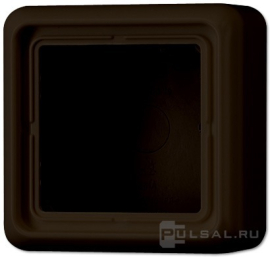 Накладная коробка c рамкой
CD 500,   цвет - коричневый,  пластмасса,  CD581ABR,  CD 581 A BR,  JUNG
 - PULSAL.RU