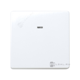 Выключатель  двухполюсный
Simon 44 Aqua,  Simon 27 play,  Simon 27 neos,  Simon 27,  одноклавишный,  с индикацией,   цвет - белый глянец,  пластмасса,  27134-65,  Simon
 - PULSAL.RU