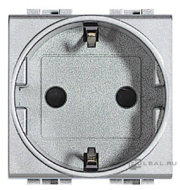 Розетка
LivingLight,  LivingLight AIR,  со шторками,  с заземлением,  одинарная,  винтовые клеммы,   цвет - алюминий,  пластмасса,  NT4141,  BTicino
 - PULSAL.RU