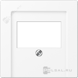 Крышка
A VIVA,  A 550,  A flow,  2 пары,   цвет - белый матовый,  пластмасса,  A569BFPLTWWM,  A 569 BFPLT WWM,  JUNG
 - PULSAL.RU