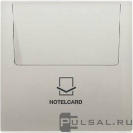 Накладка карточного выключателя
LS 990,  LS plus,  LS ZERO,  LS-design,  без подсветки,   цвет - нержавеющая сталь,  металл,  ES2990CARD,  ES 2990 CARD,  JUNG
 - PULSAL.RU